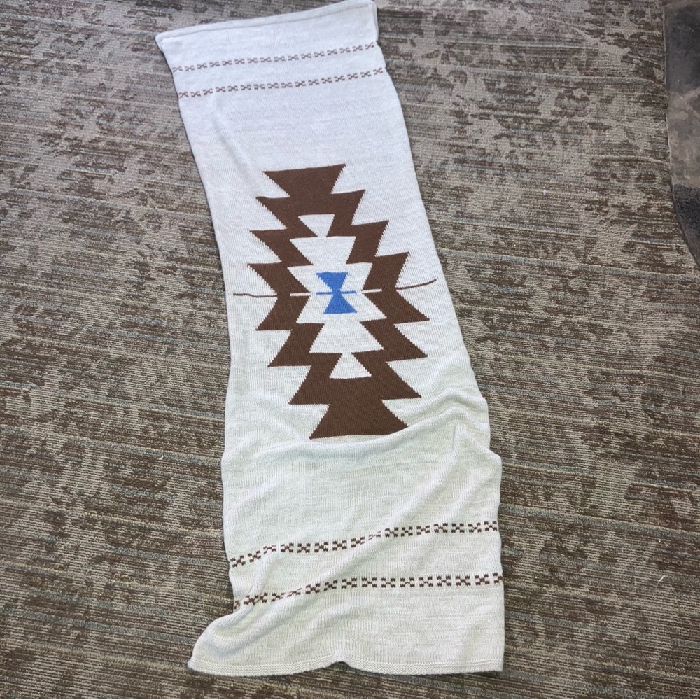 Ecote Geometric Patterned Scarf